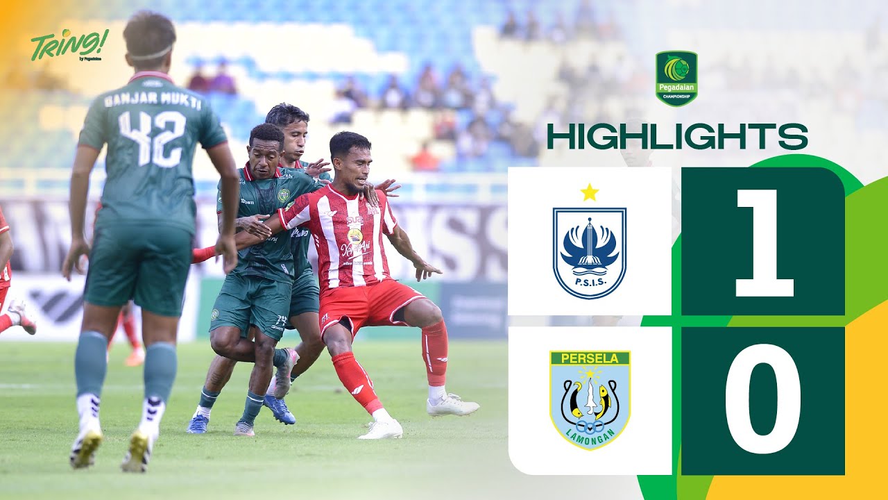 Highlight Pegadaian Championship 2025-26 | PSIS Semarang vs Persela Lamongan | Pekan 17