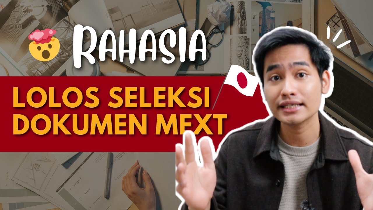 TERNYATA INI TOH FORMULA RAHASIA LOLOS TAHAP SELEKSI DOKUMEN BEASISWA MEXT 🇯🇵 |#diditsharingbeasiswa