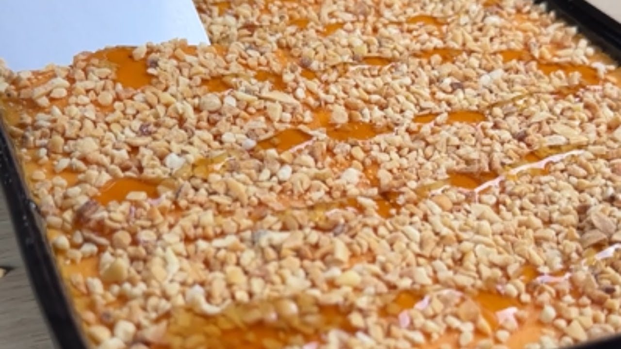 Batir la leche condensada con la calabaza. El mejor postre, sin hornear.