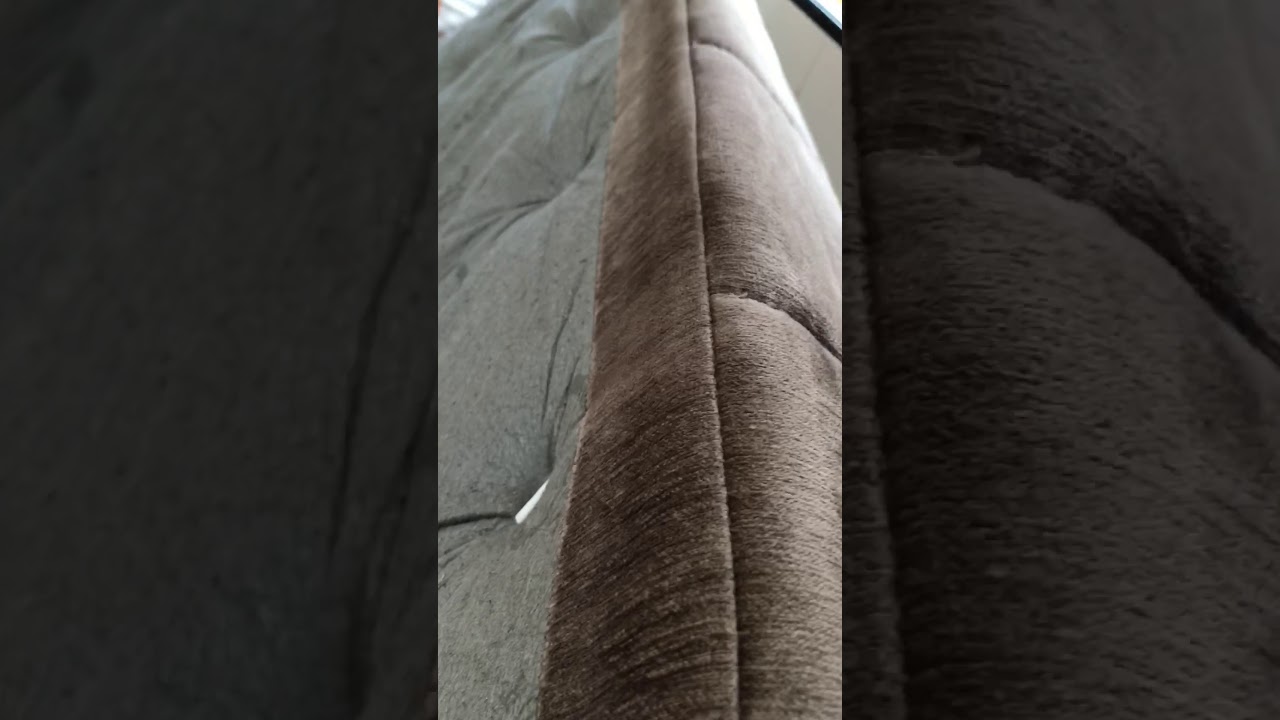 Making the bed in Elddis 6 berth