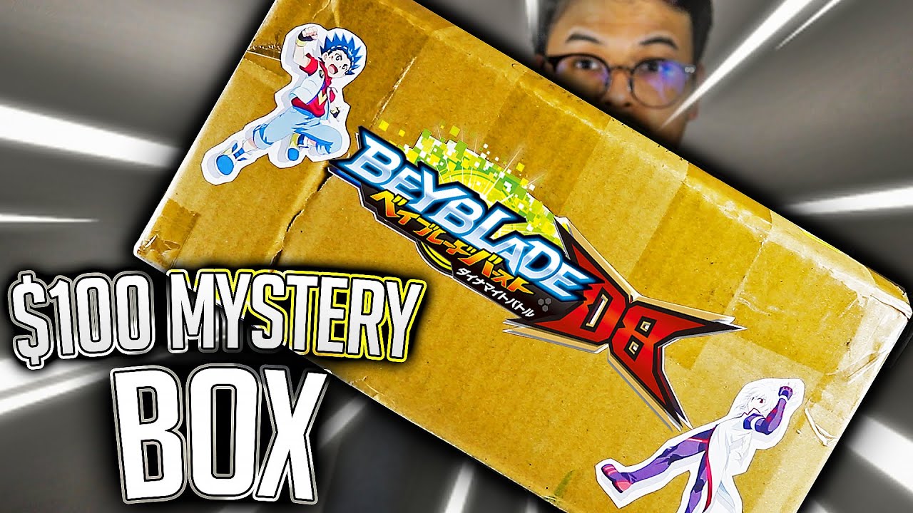 Редкая таинственная коробка BEYBLADE за 100 долларов