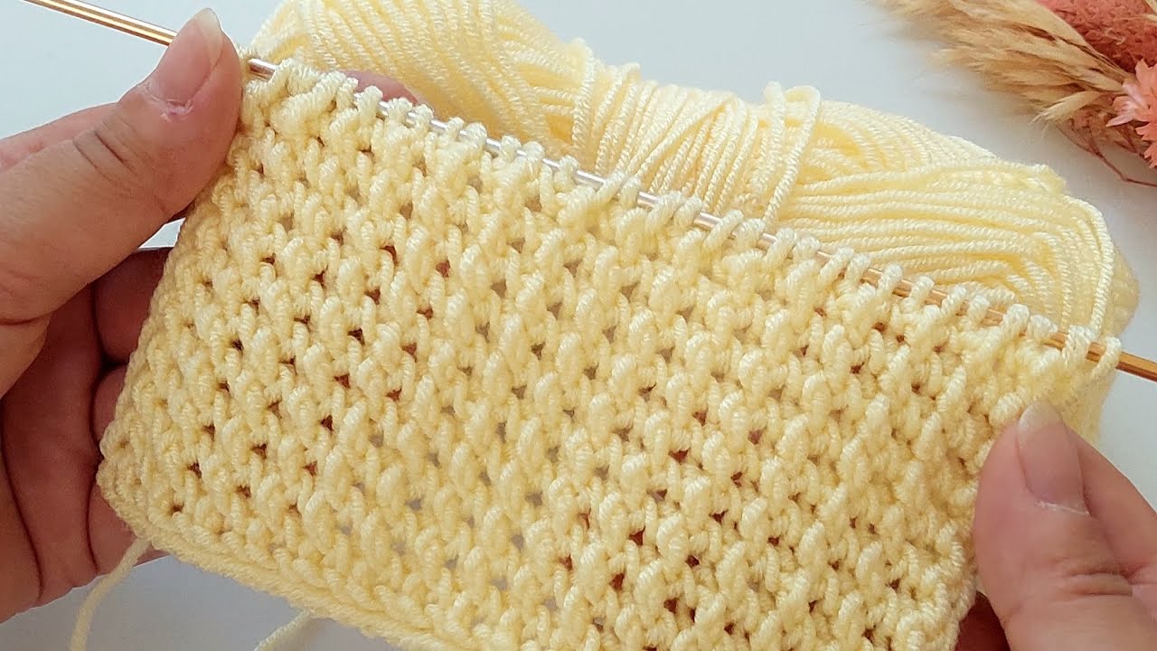 iki sırada biten yapımı kolay örgü modeli✅️yelek hırka bebek örgü modelleri✅️kntting pattern✅️knits