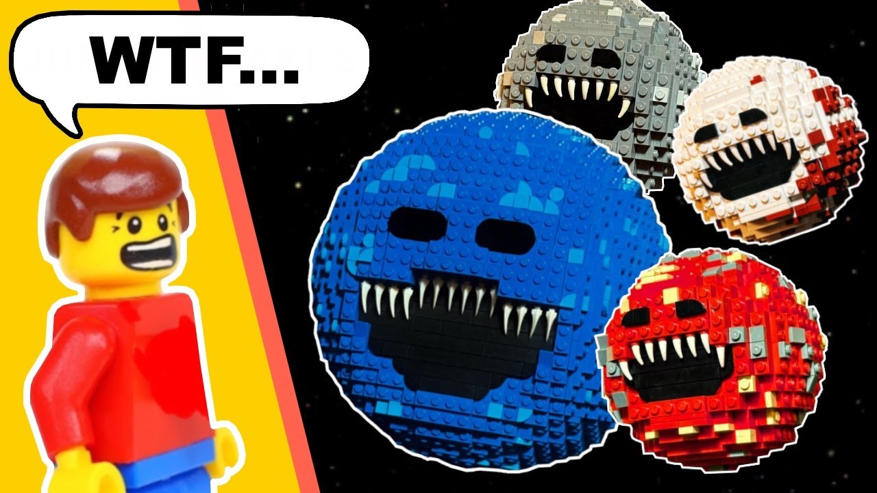 I Made ALL NEW LEGO Planets & Moons characters