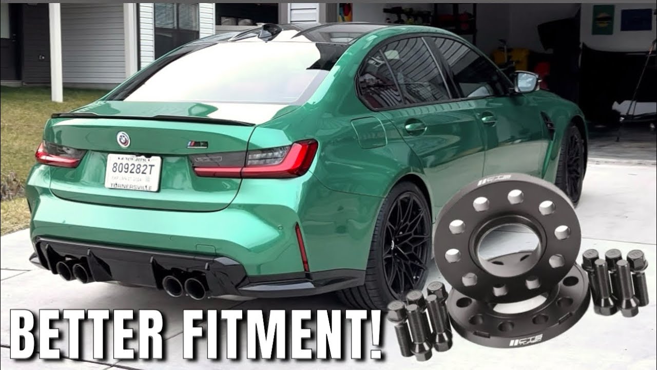 Installing Spacers for Better Fitment on G80 M3 Comp.