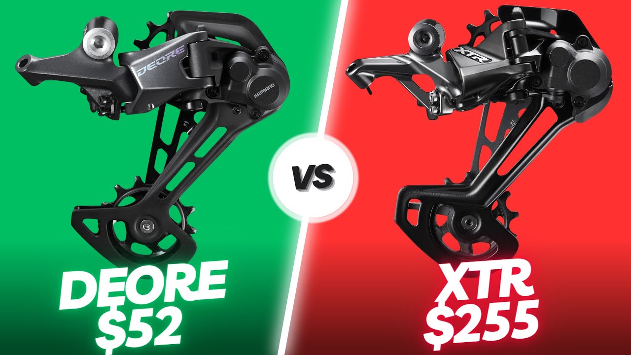 Deore to XTR for less than $25!! | Shimano 12-Speed MTB Derailleurs Compared