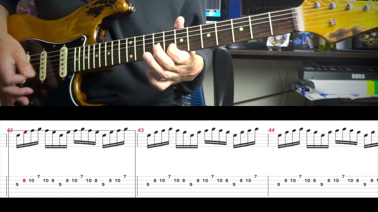 真・三國無双3 「成都の戦い」STRUGGLE FOR EXISTENCE  ギター弾いてみた　Guitar Cover+TAB譜(リクエスト投稿)