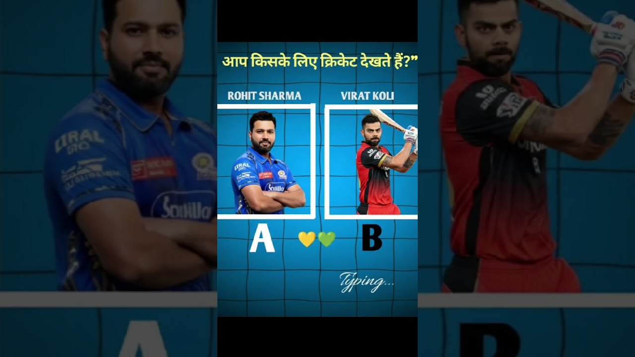 Do legends, ek jazba! ❤️ Par aapka dil kiske liye dhadakta hai? Hitman 🦁 ya King 👑?