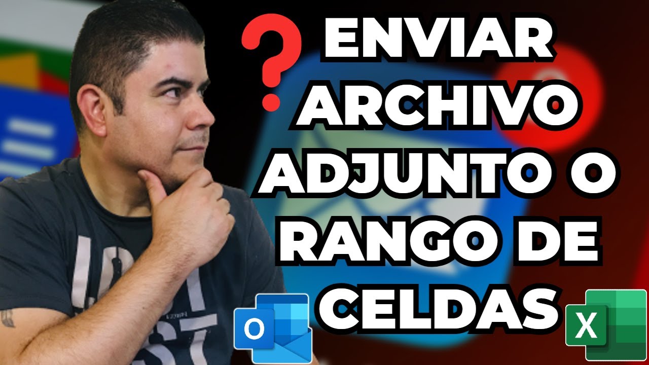 Enviar EMAILS DESDE EXCEL usando la Barra de herramientas de acceso rápido
