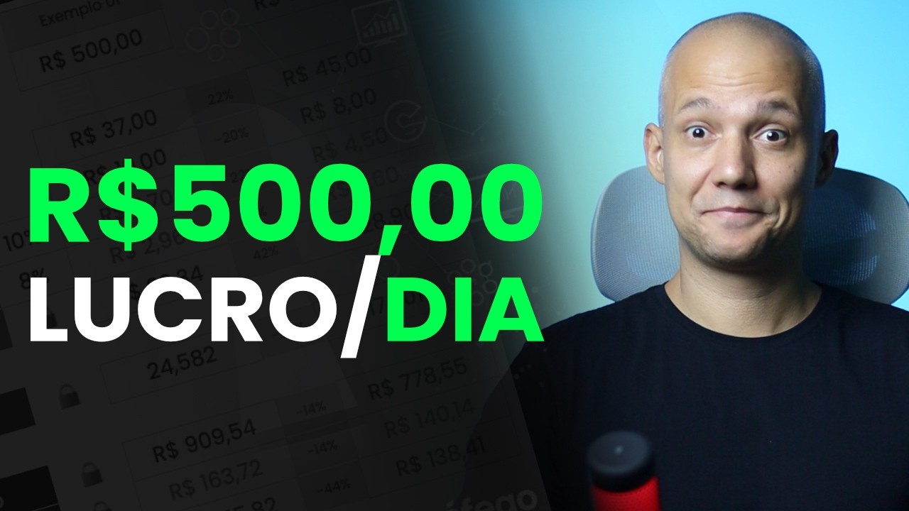 Quanto Investir para LUCRAR R$500/Dia com Low Ticket? (SIMULA&Ccedil;&Atilde;O + PLANILHA)
