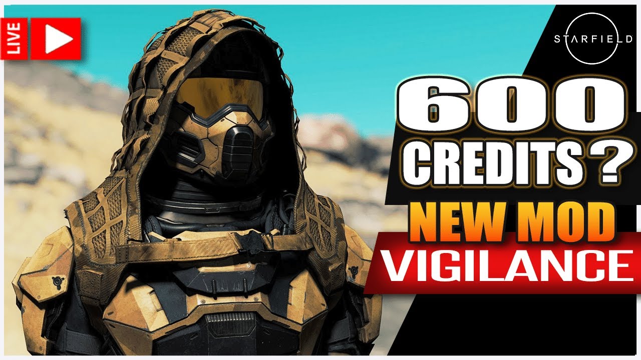 STARFIELD - Is The New Vigilance Mod Worth 600 Credits? - Lets Play It #starfield #starfieldmods