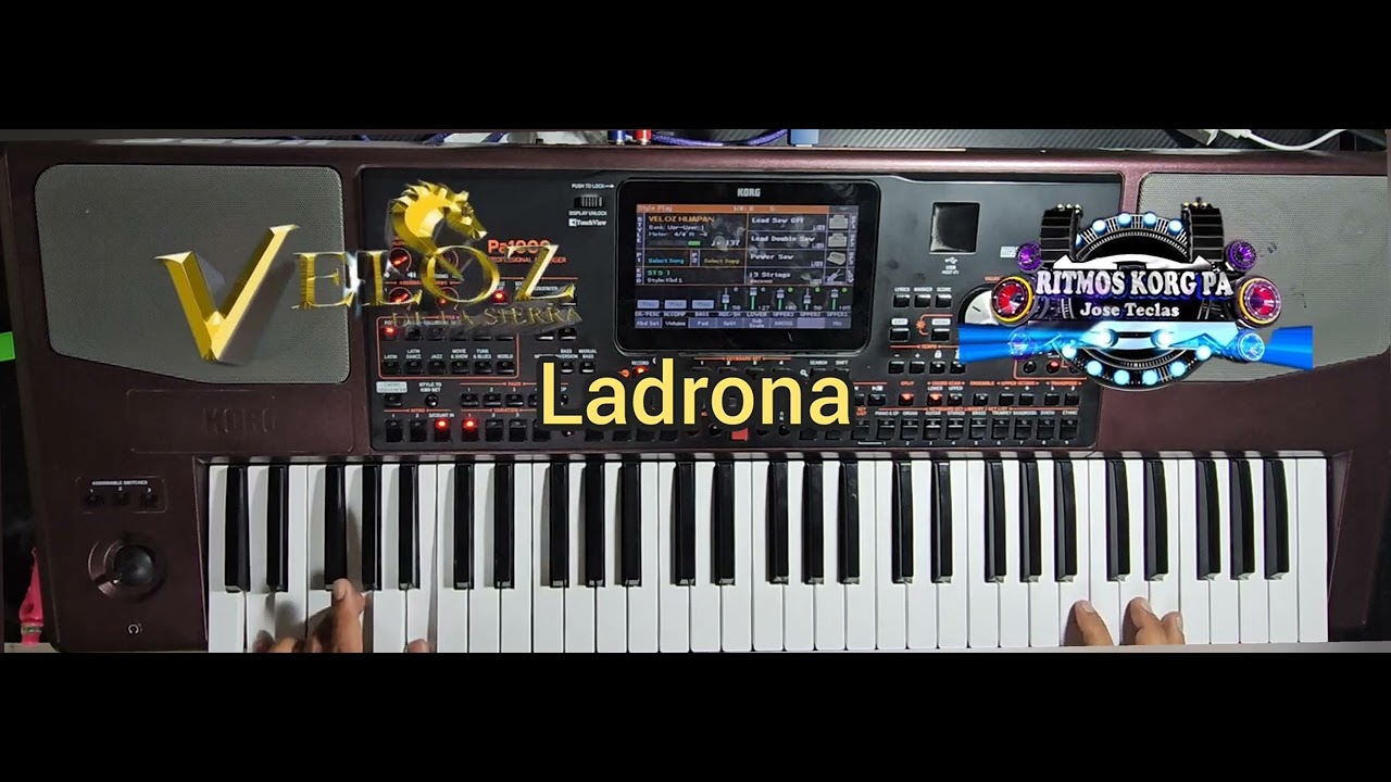 Veloz de la sierra Ladrona y ilucion 98 Rirmo korg pa