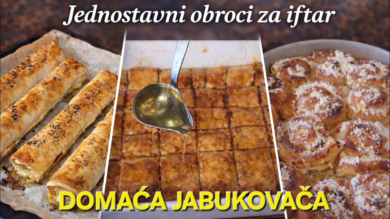 Mirni ramazanski dani / JABUKOVAČA 🌙 -Jednostavni obroci za Iftar  #5 