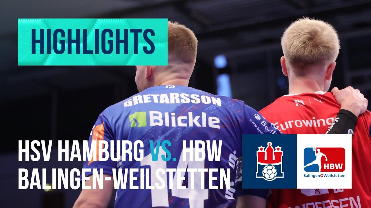 Highlights: HSV Hamburg vs. HBW Balingen-Weilstetten (Saison 2023/24)