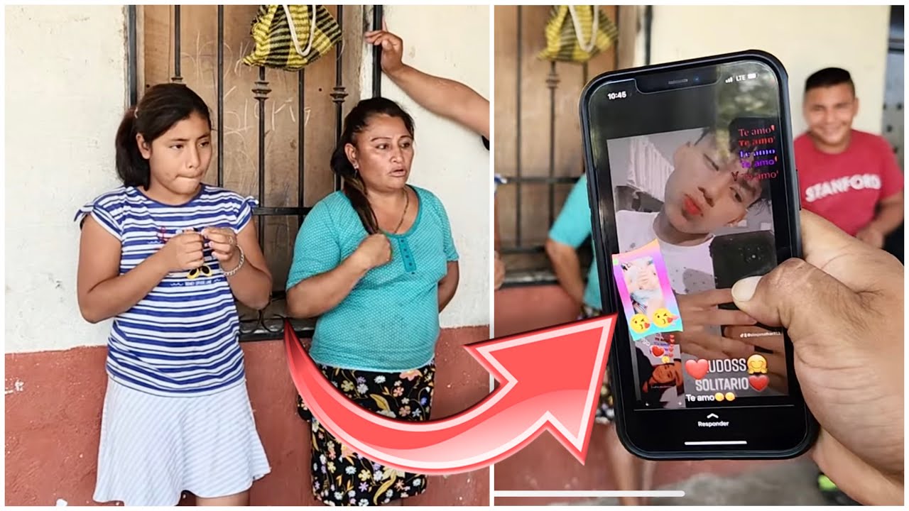 Doña Vicenta Descubre Que Gloria Tiene Novio|Atravez Del Video Le Hace Un Llamado De Atencion