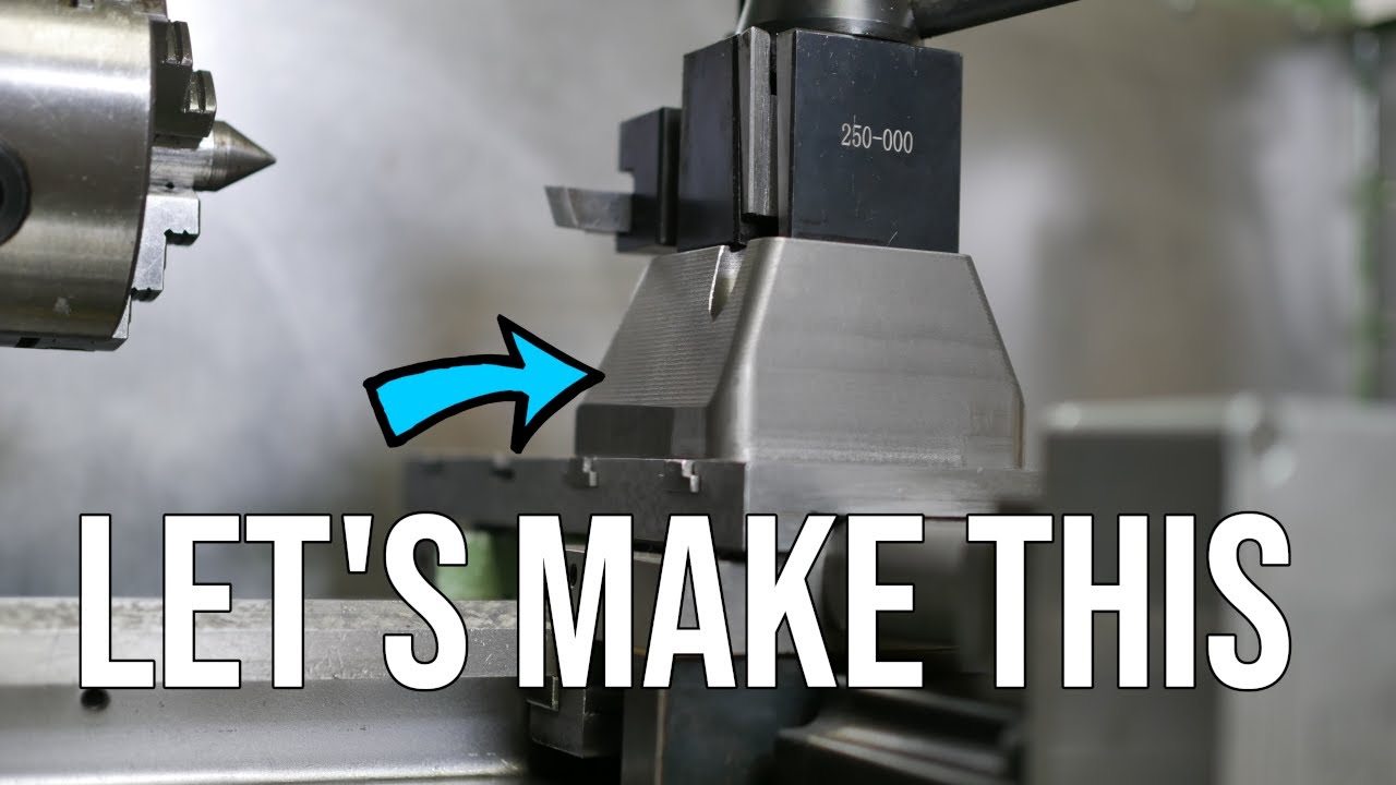 Solid tool post mount - CNC'ing the 7x12 Mini Lathe - Epsiode 28 || RotarySMP