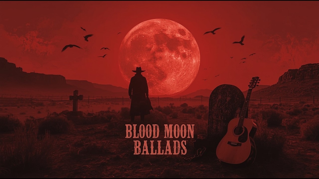 🌕 Blood Moon Ballads – Gothic Country Songs for the Fallen Cinematic Western Atmosphere