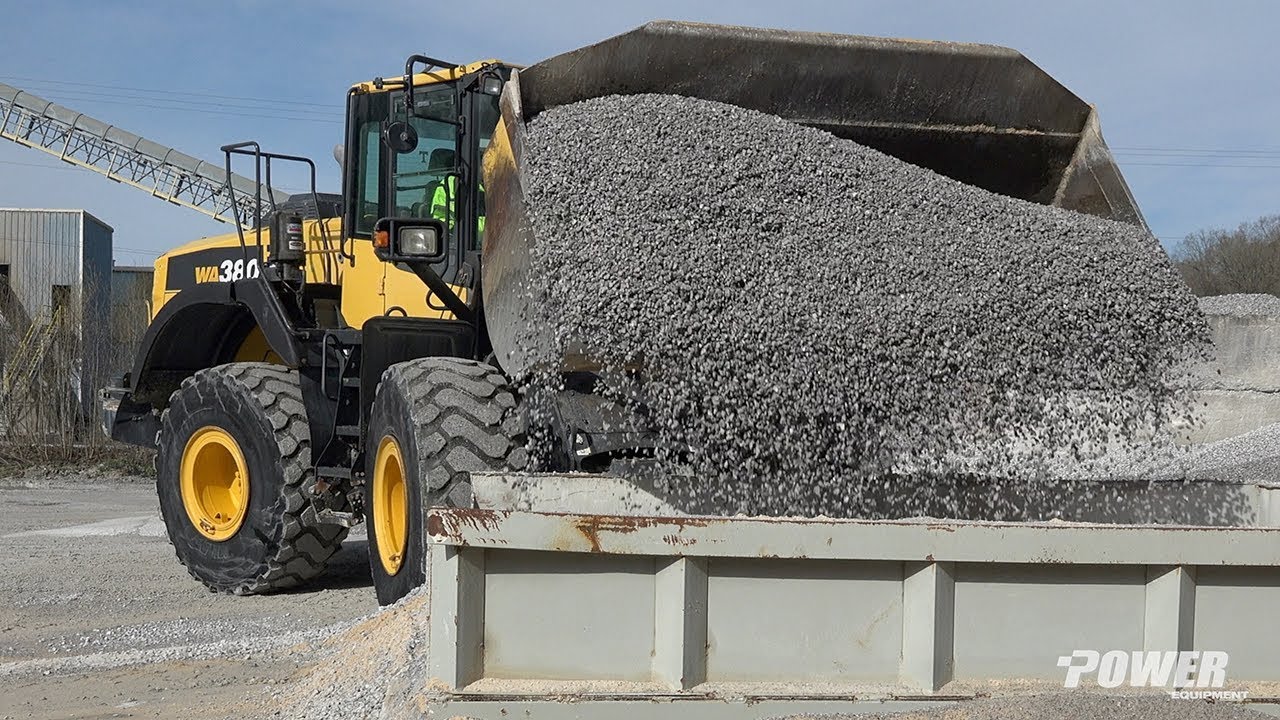 Dependable Komatsu WA380 Wheel Loader - Sequatchie Concrete Service, Inc. - Power Equipment