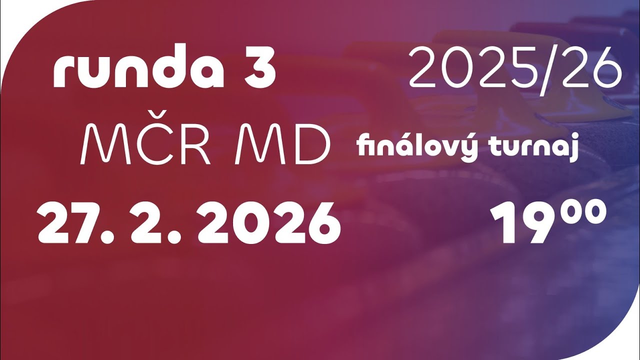 runda 3 – FT MČR  mixed doubles 2025/26