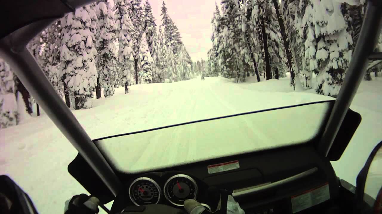 Snowmobiling Westwood, CA in the Ski-Doo Elite Part 2