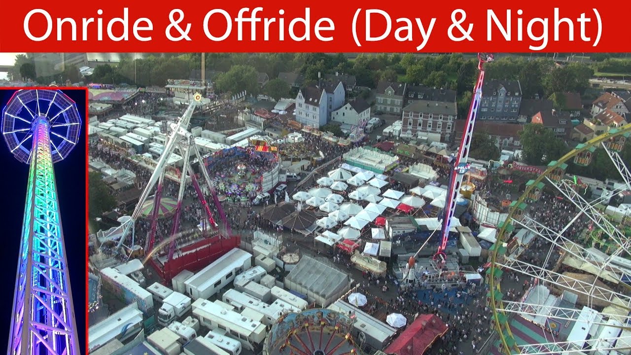 View Tower - Onride & Offride (Tag- & Nachtfahrt) [POV / 50 fps] - Cranger Kirmes 2017
