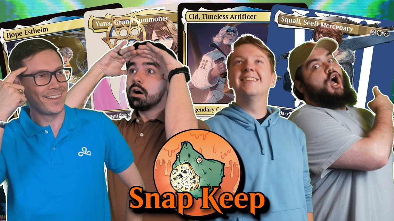 Final Fantasy Faceoff: Yuna vs Hope vs Cid vs Squall! | MTG Commander