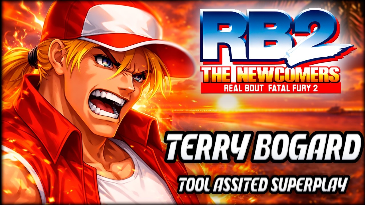Terry Bogard Perfect Run with Red Life 🔥 – Real Bout Fatal Fury 2 TAS