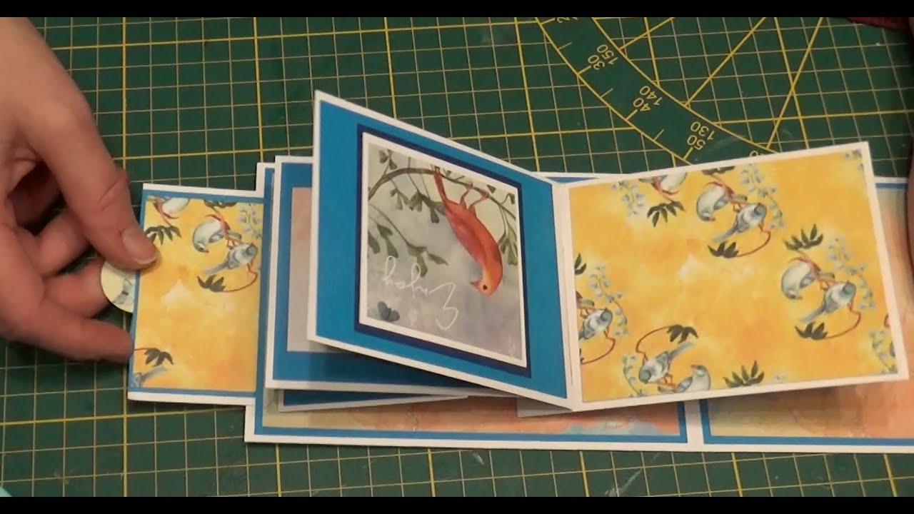 Tuto carte cascade. #scrapbooking #tutorial