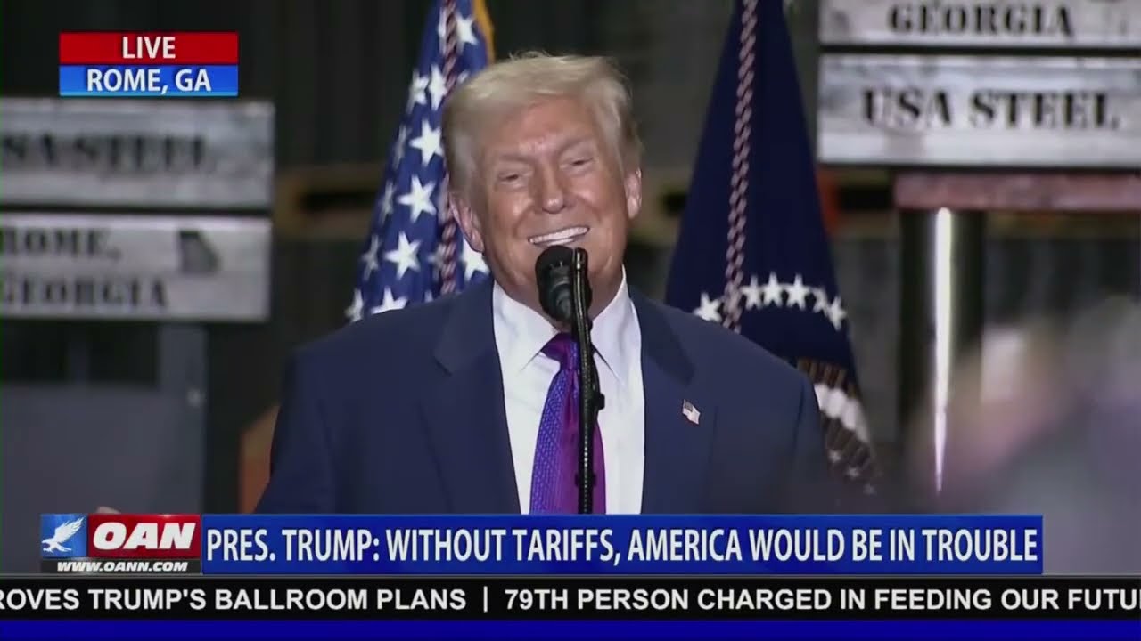 LIVE: President Trump Gives Speech at GA. Rally