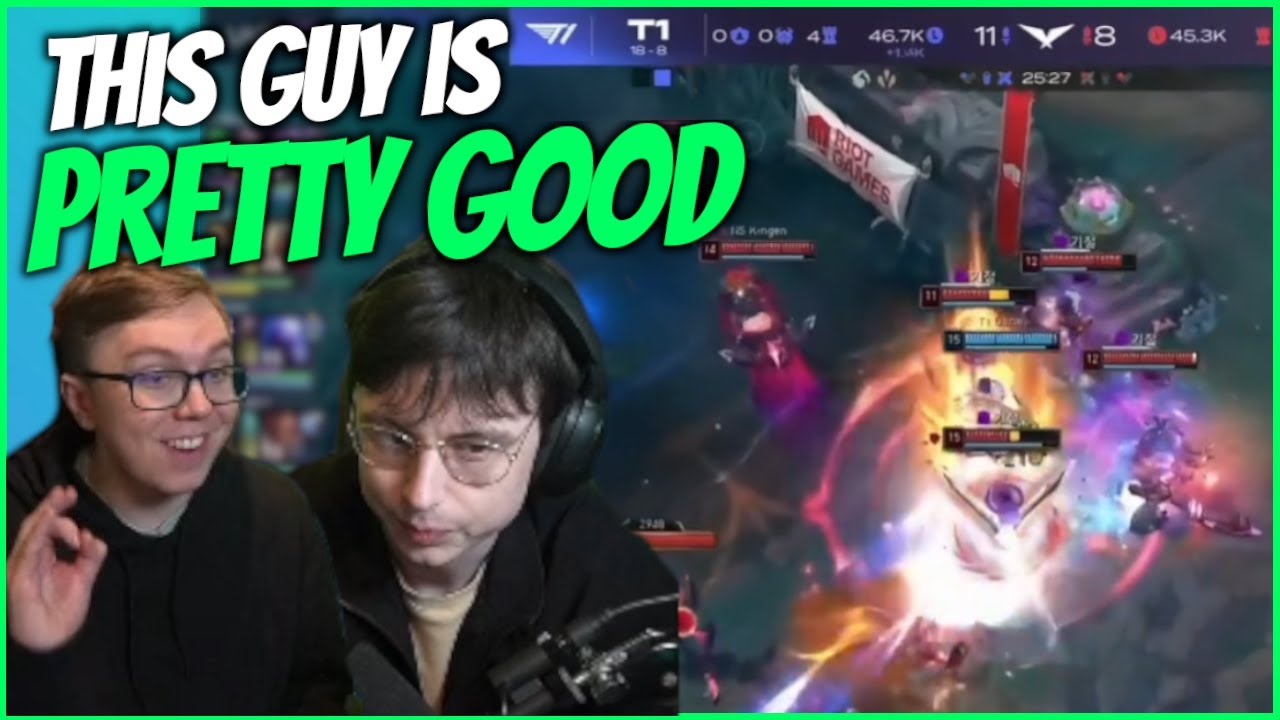 Caedrel Gives Baus A Lesson Using T1 Doran Jax VOD