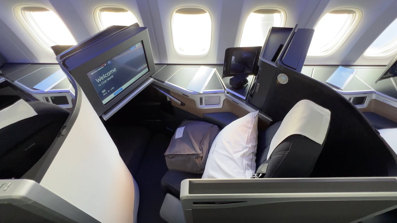 BRITISH AIRWAYS Business Class Suite | Boeing 777 London to the Maldives (great flight!)