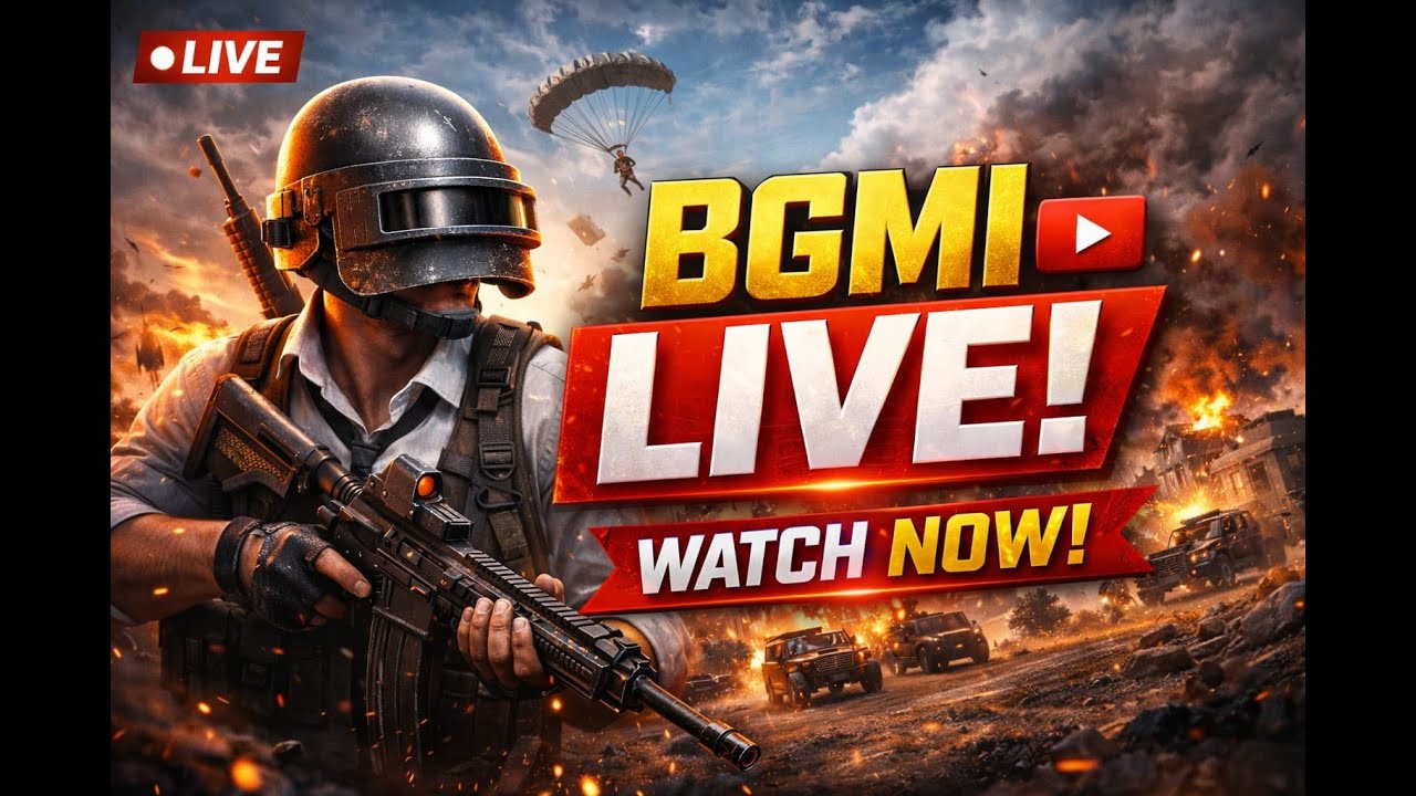 long time no see / bgmi live /