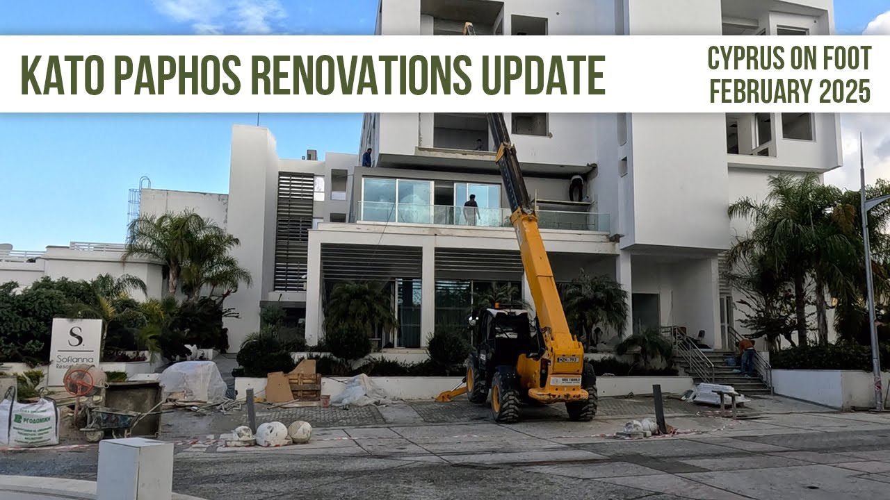 Kato Paphos Renovations Update - Sofianna is Coming Along Nicely!
