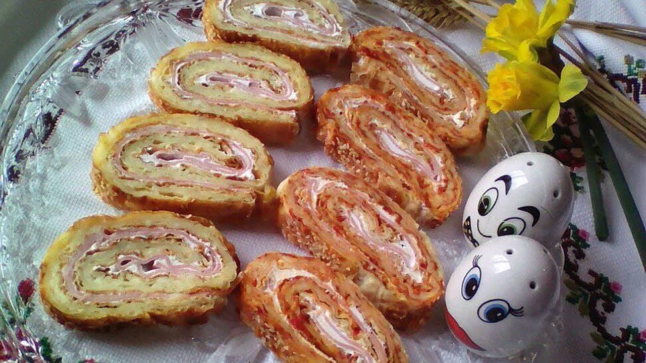 Slani Rolati / odličan recept od gotovih kora - Kuhinja Sunčane Staze
