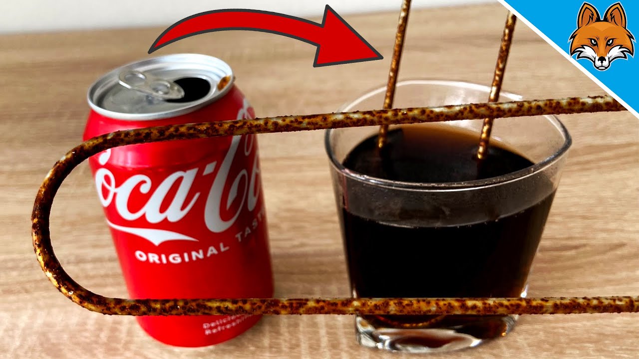 Поместите Rusty Tools в COCA COLA и ПОСМОТРИТЕ, ЧТО ПРОИСХОДИТ 💥 (Удивительно) 🤯