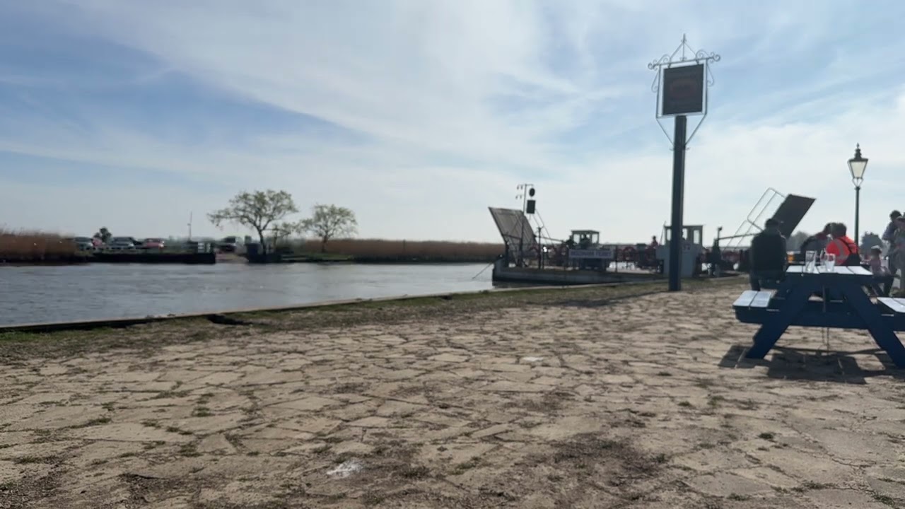 Reedham Ferry Timelapse | Historic Norfolk Chain Ferry on the Broads