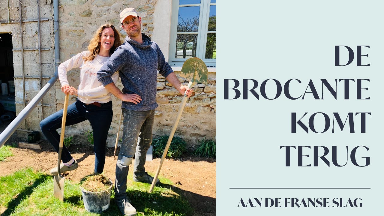 Een briljant idee van Olav voor de brocante