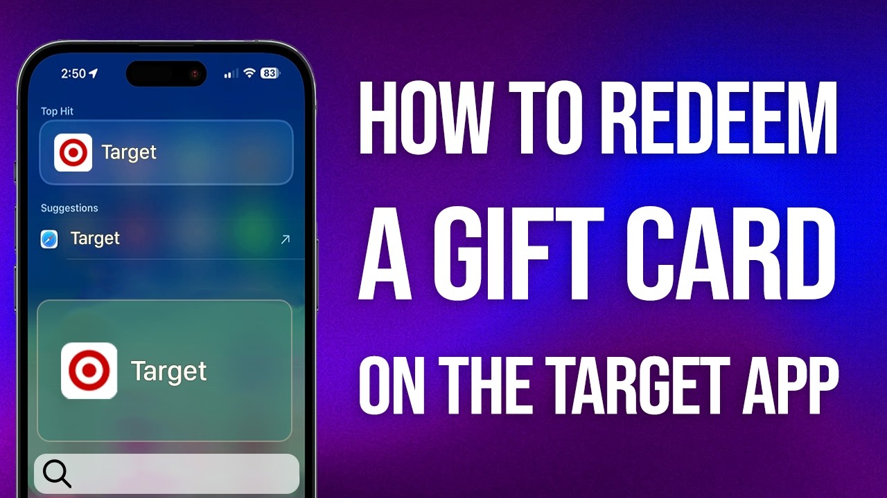 How To Redeem A Gift Card On The Target App: Easy Guide!