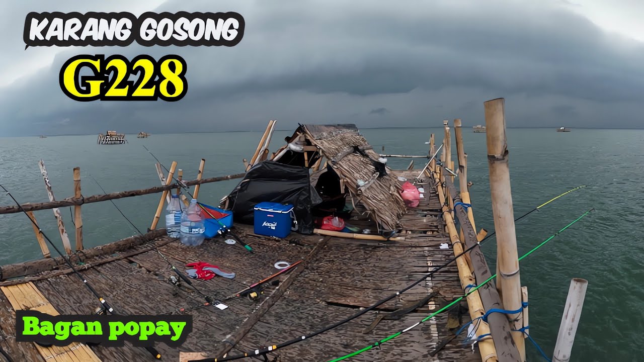 Spot favorit para pemancing,bagan popay bagan G228