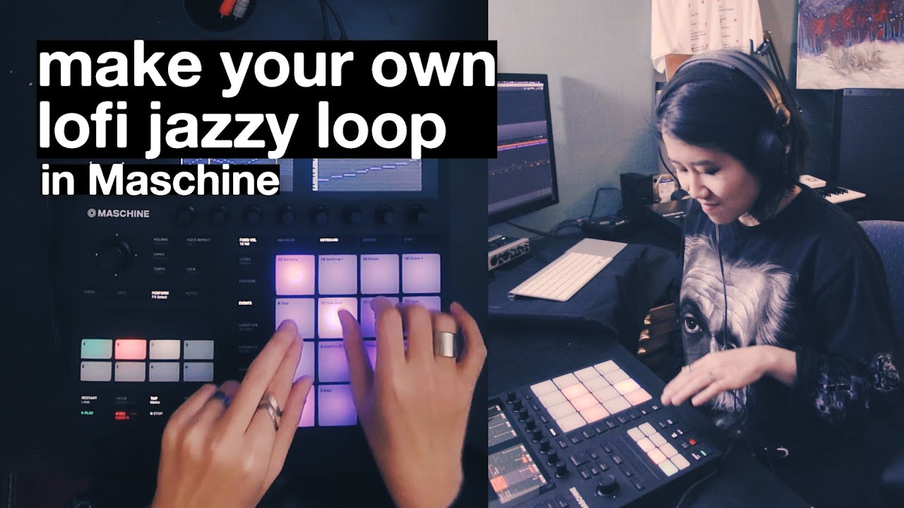 making lofi jazz sample & flipping it to boom bap beat in Maschine | Jeia Sessions 003