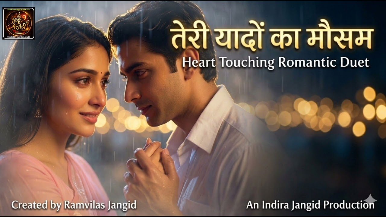 तेरी यादों का मौसम ❤️ | Very Soft 90s Romantic Duet Song | Heart Touching Hindi Love Song 2026