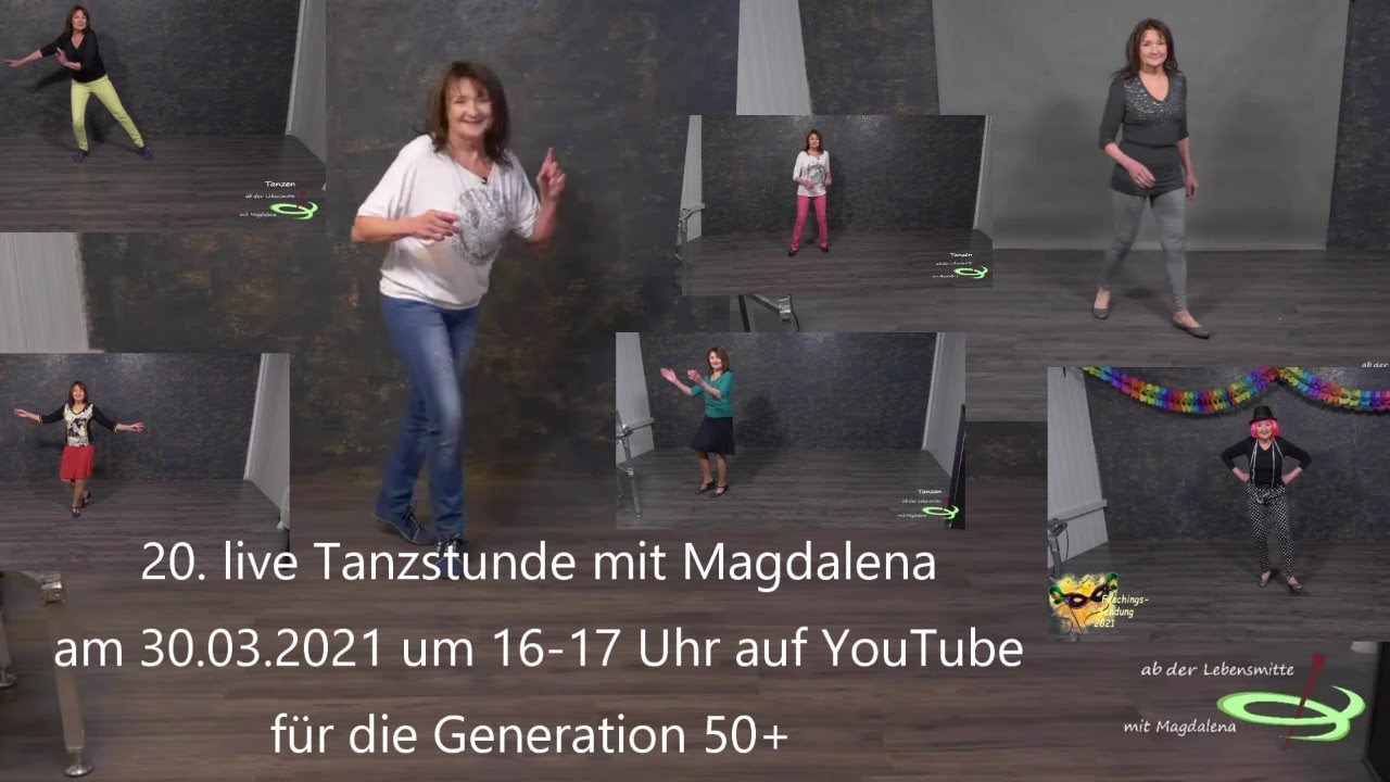 Nr 20. Tanzstunde - am Dienstag,  30.03 2021 um 16:00 Uhr