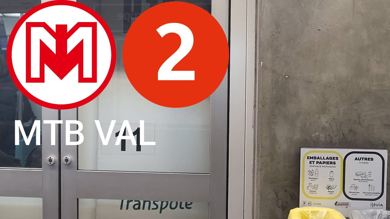 MÉTRO LIGNE 2 🔴 TRAJET ENTRE ST PHILIBERT ET GARE LILLE EUROPE RAME HP11