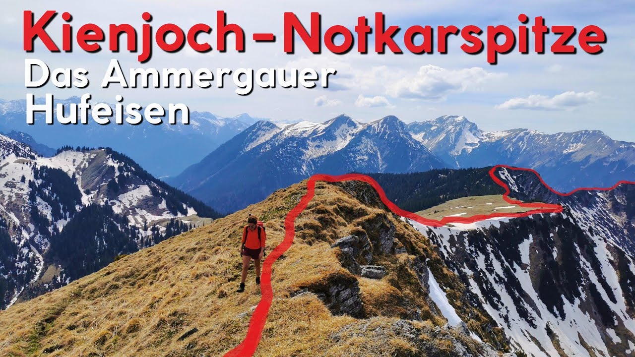 KIENJOCH - NOTKARSPITZE &Uuml;berschreitung des Kamms | 4k