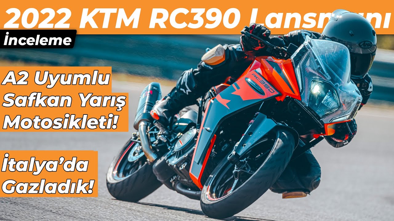 2022 KTM RC390 İncelemesi - İtalya Modena’da gazladık!