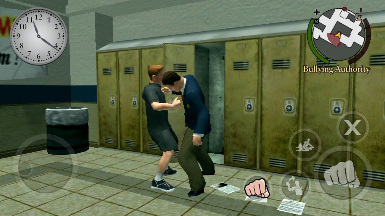 Bully Anniversary Edition - Beating Up Prefects (Funny)