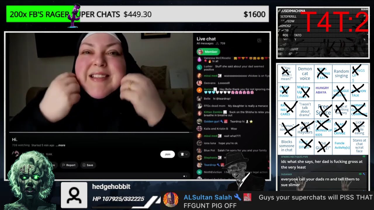 Foodie Beauty's Deleted Rage Stream Against French Friend Gorl. [highlight]