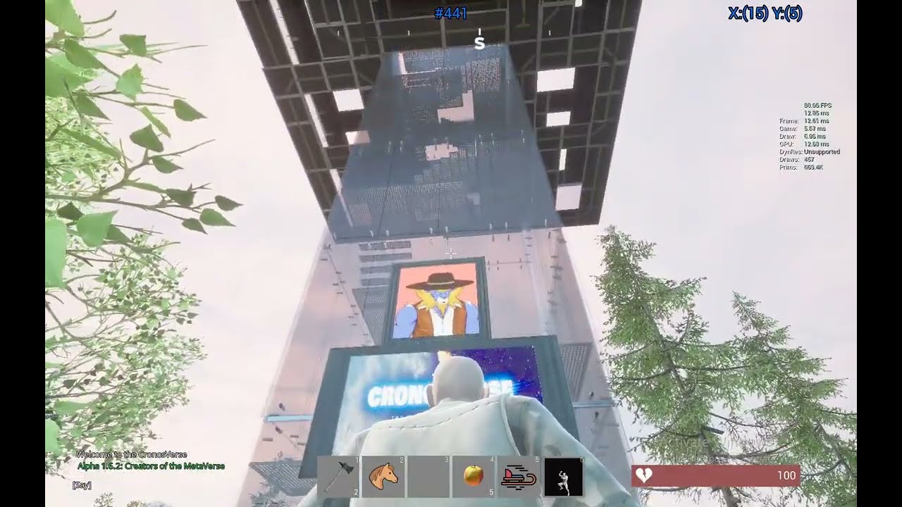 THE CRONOSVERSE V1.6.2: Built a Glass Watchtower