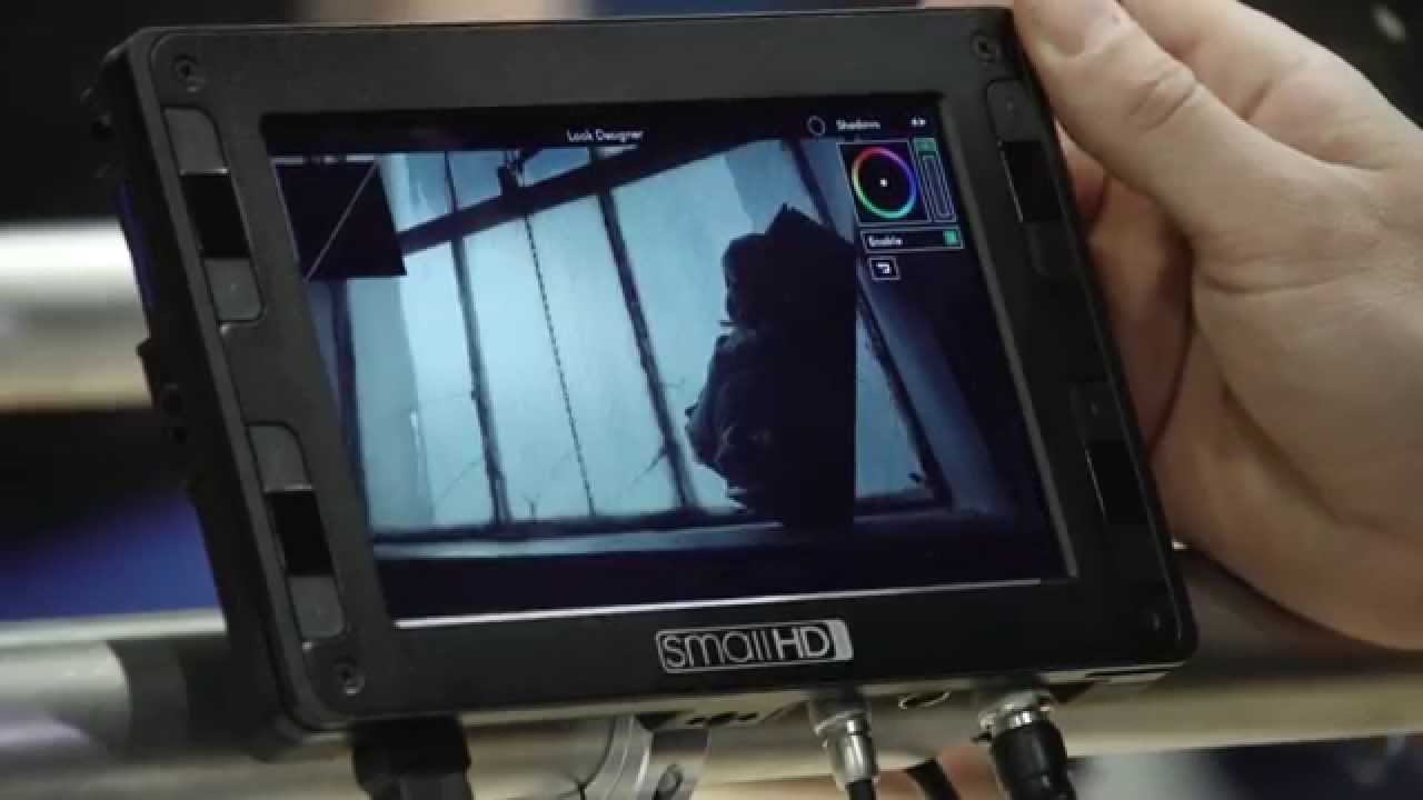 NAB 2014: SmallHD DP7 in monitor color grading