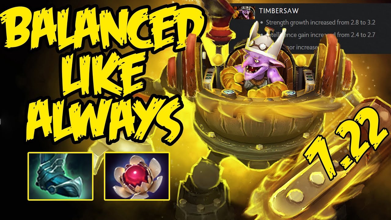 A Little Buffed, Still The Same Timbersaw | Gorgc Ranked