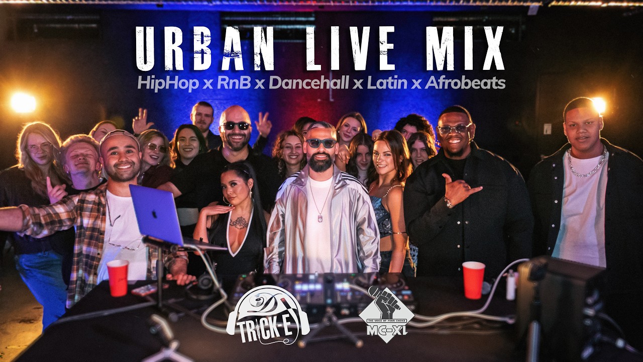 DJ TRICK-E - URBAN LIVE MIX | HipHop x RnB x Dancehall x Latin x Afrobeats